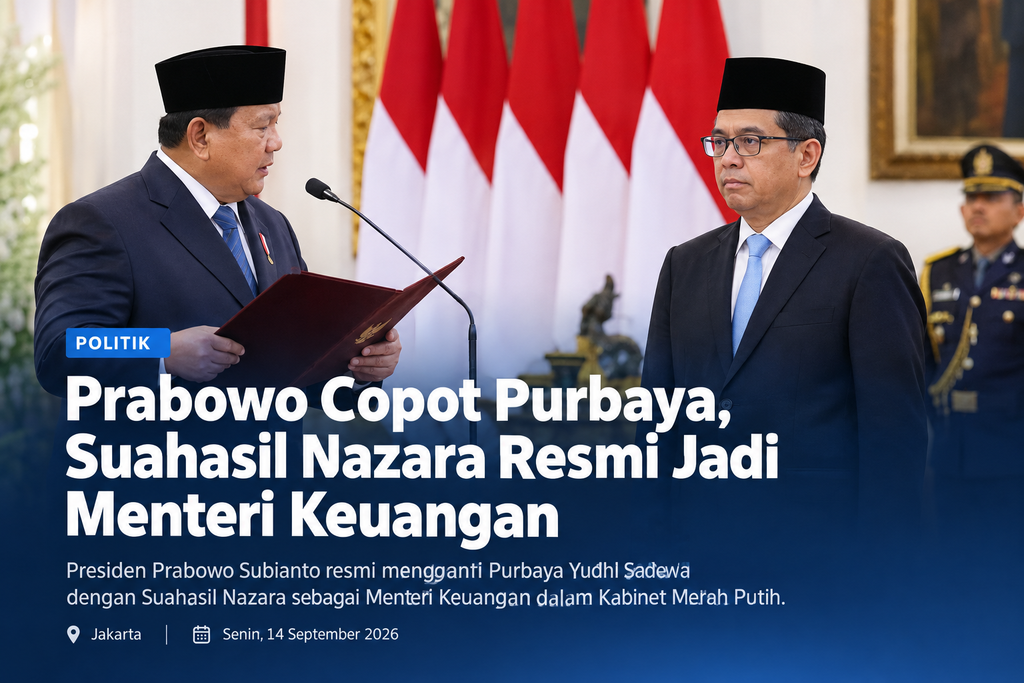 Prabowo Copot Purbaya